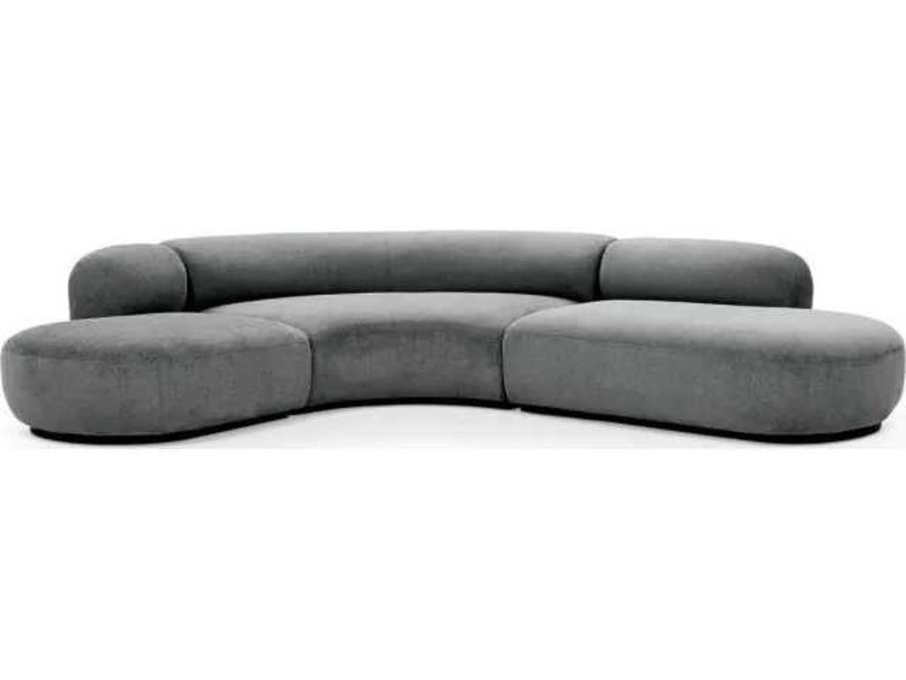 Bjorn Gray Upholstered Modular Sectional Sofa