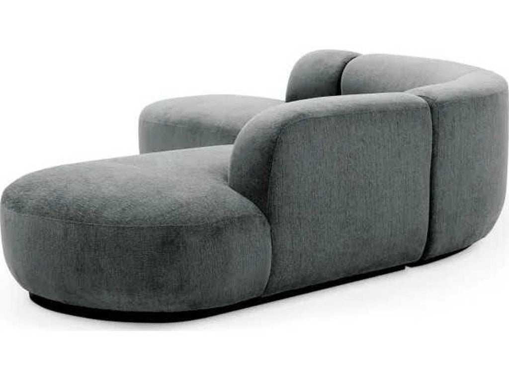 Bjorn Gray Upholstered Modular Sectional Sofa