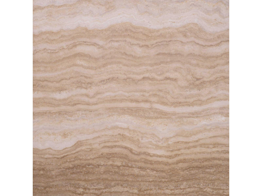 Florence Round Travertine Coffee Table