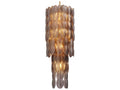 Eichholtz Sahure 18-Light Chandelier with Brushed Brass Finish and Smoke Glass
