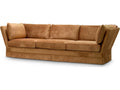 Belvedere Metropolitan Copper Velvet Skirted Sofa