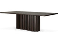 Sequence Rectangle Dining Table in Dark Brown Mahogany