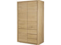 Shadow Oak Dresser with 3 Doors and 2 Drawers