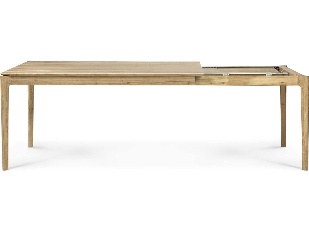 Bok Extendable Rectangular Dining Table in Solid Oak