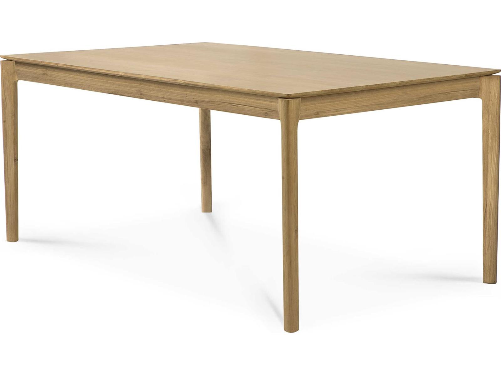 Bok Extendable Rectangular Dining Table in Solid Oak
