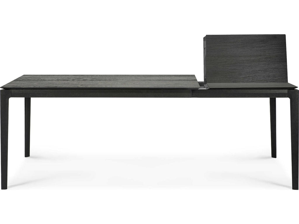 Bok Black Oak Extendable Dining Table 55-87 Inch