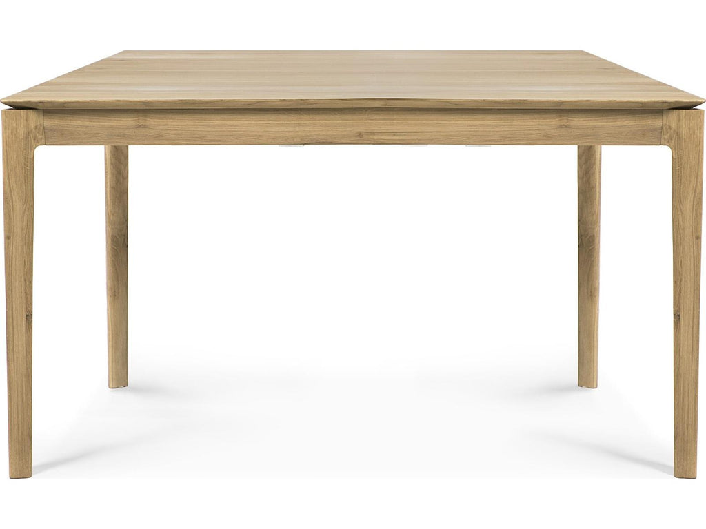Bok Extendable Dining Table Varnished Oak Rectangular with Seating for 12