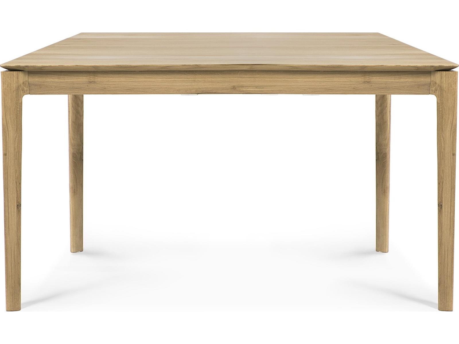 Bok Extendable Dining Table Varnished Oak Rectangular with Seating for 12