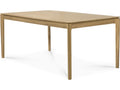 Bok Extendable Dining Table Varnished Oak Rectangular with Seating for 12