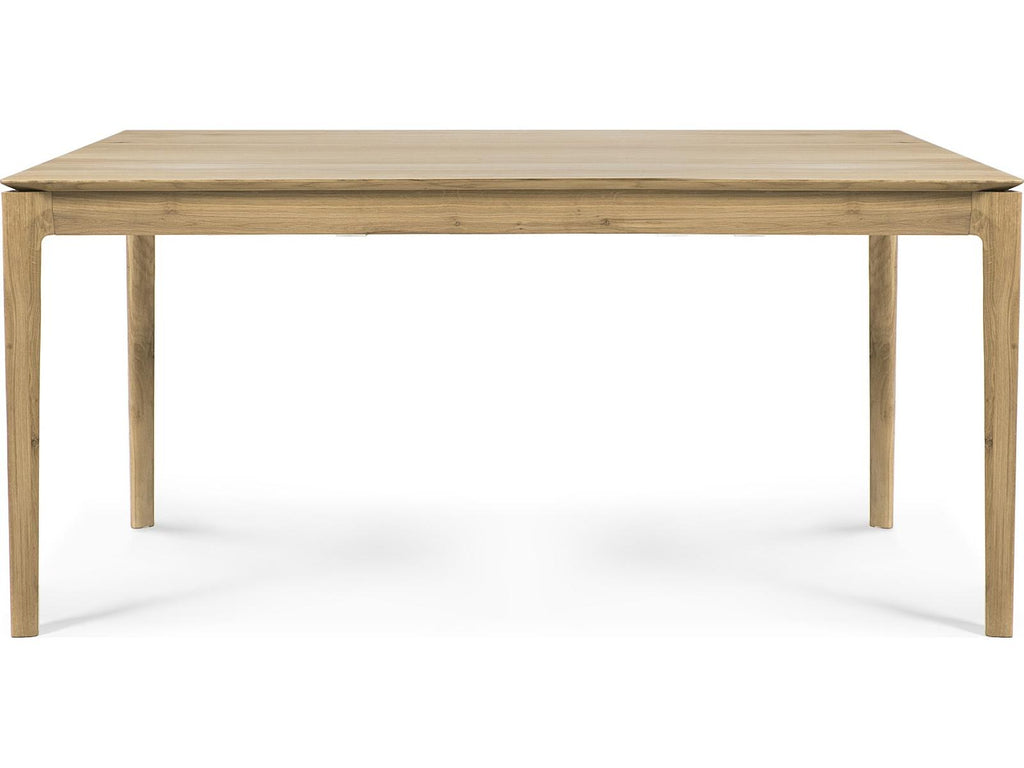 Bok Extendable Rectangular Dining Table in Varnished Oak