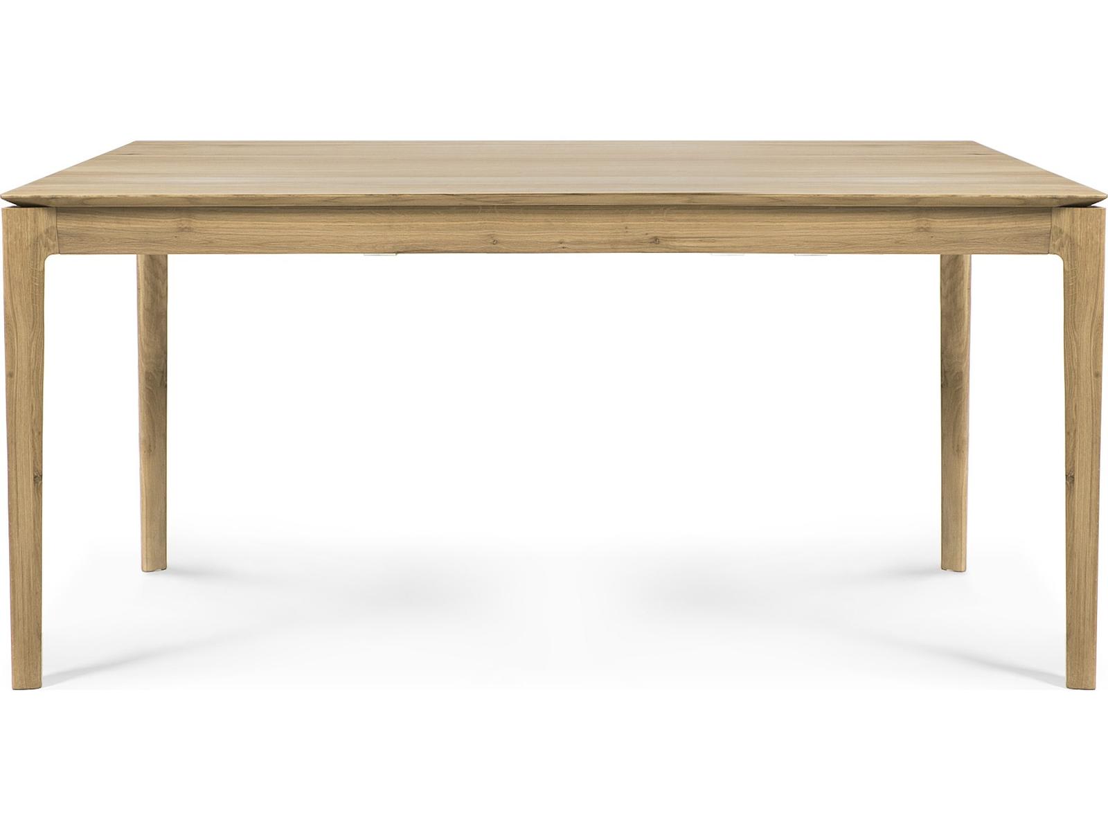 Bok Extendable Rectangular Dining Table in Varnished Oak