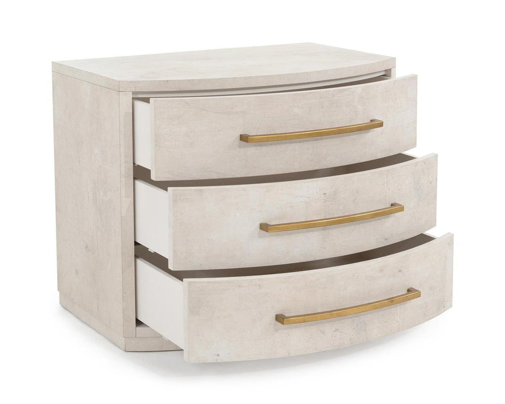 John Richard Traviso Three-Drawer Nightstand