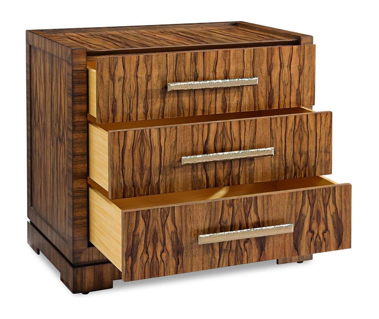 John Richard Borneo Three-Drawer Nightstand