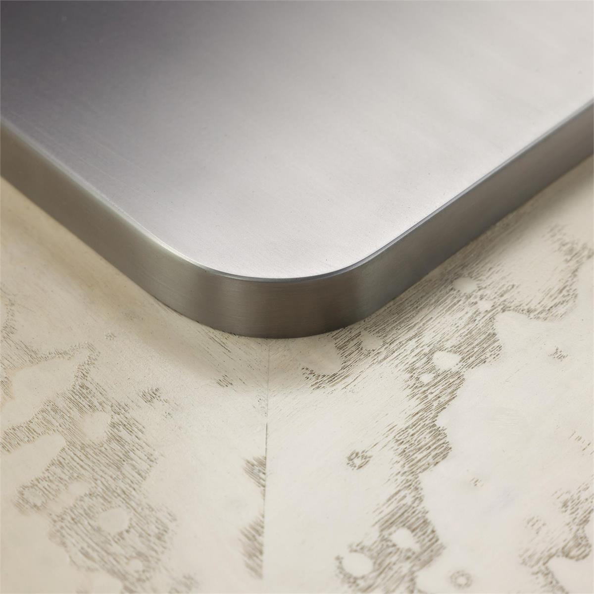 John Richard Plateau Cocktail Table, Silver