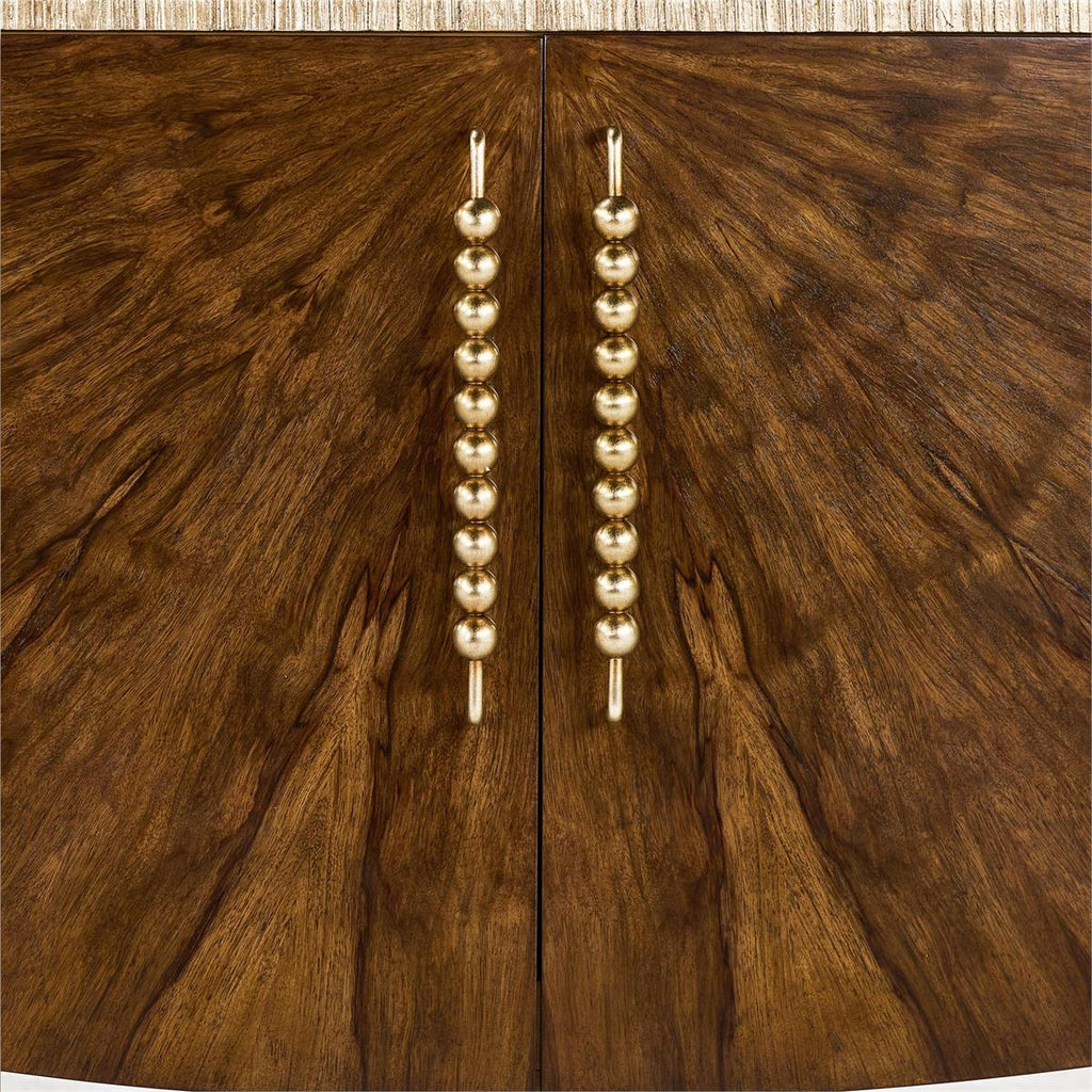 John Richard Korina Four-Door Credenza