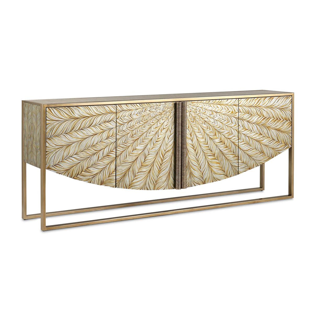 John Richard Florentine Four-Door Credenza