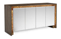 John Richard Coloma Four-Door Lighted Credenza