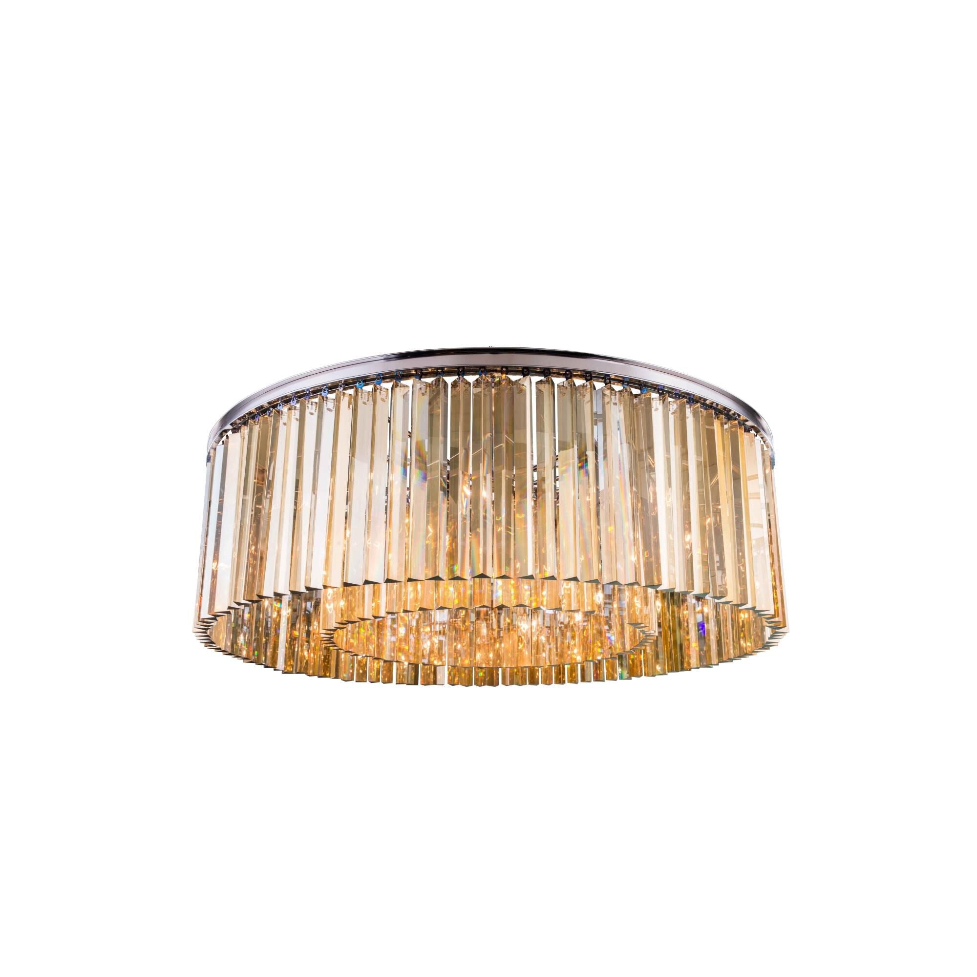 Elegant Lighting Urban Classic Sydney 43 Inch 10 Light Flush Mount Cp14033