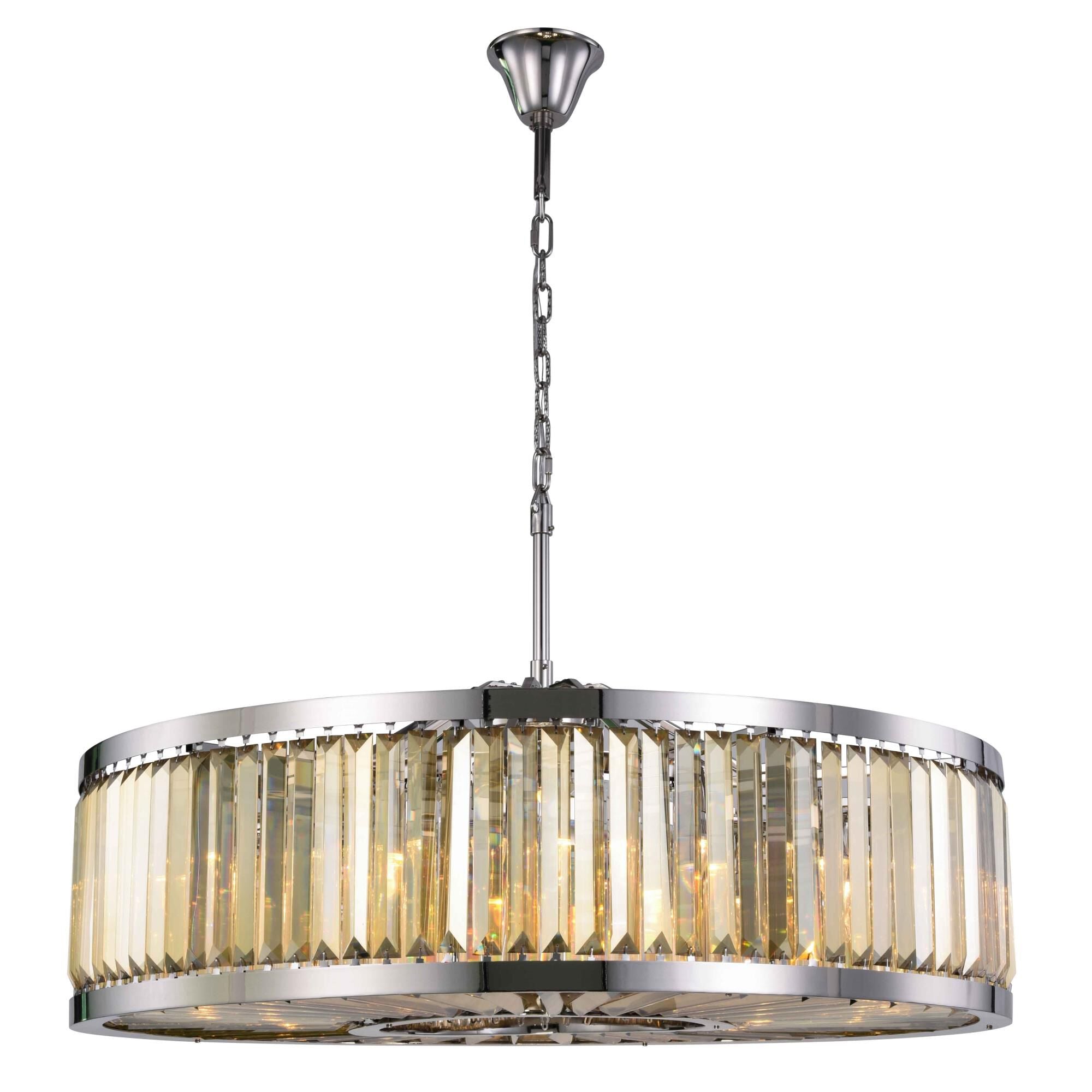 Elegant Lighting Urban Classic Chelsea 43 Inch 10 Light Chandelier Cp385460