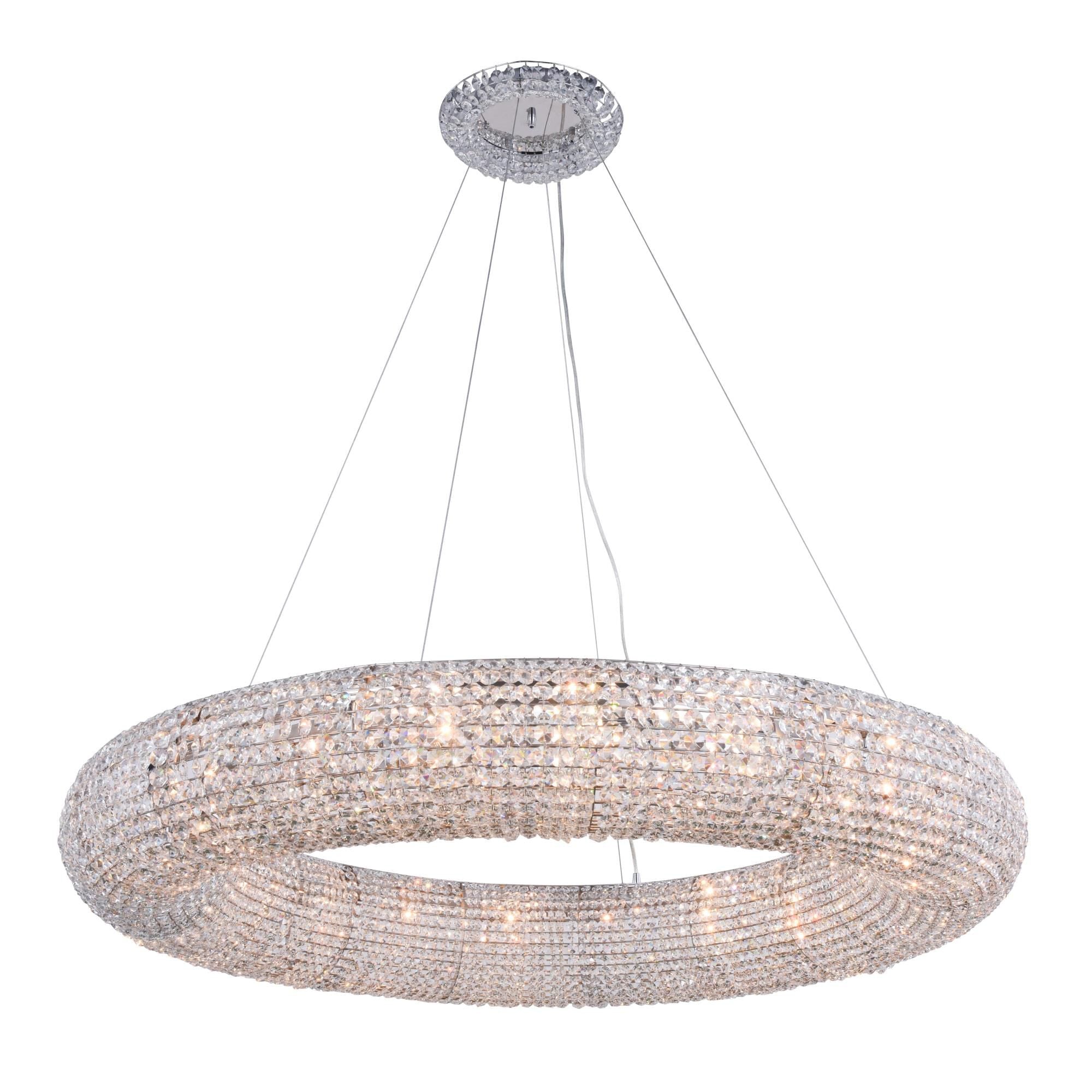 Elegant Lighting Paris 52 Inch Large Pendant Cp233026