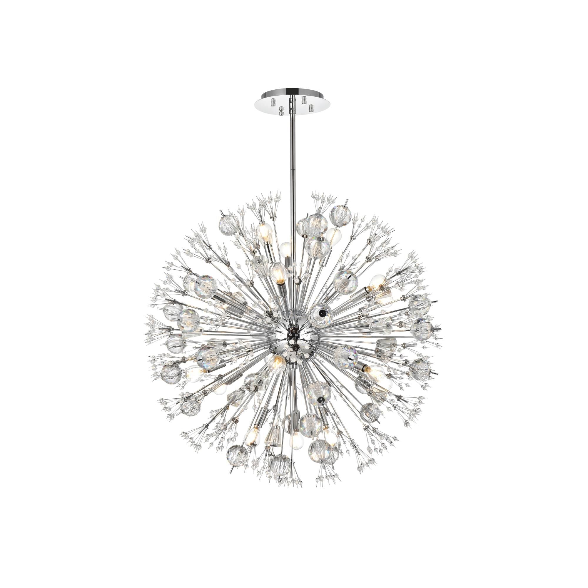 Elegant Lighting Vera 32 Inch Large Pendant Cp728908