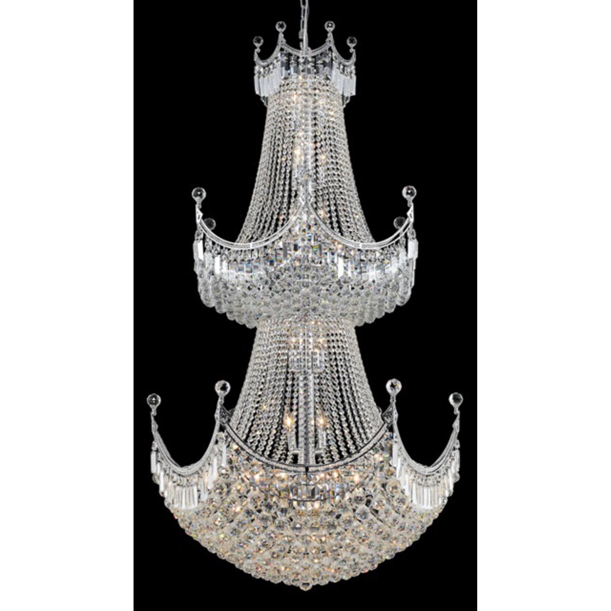 Elegant Lighting Corona 36 Inch Large Pendant Cp111452