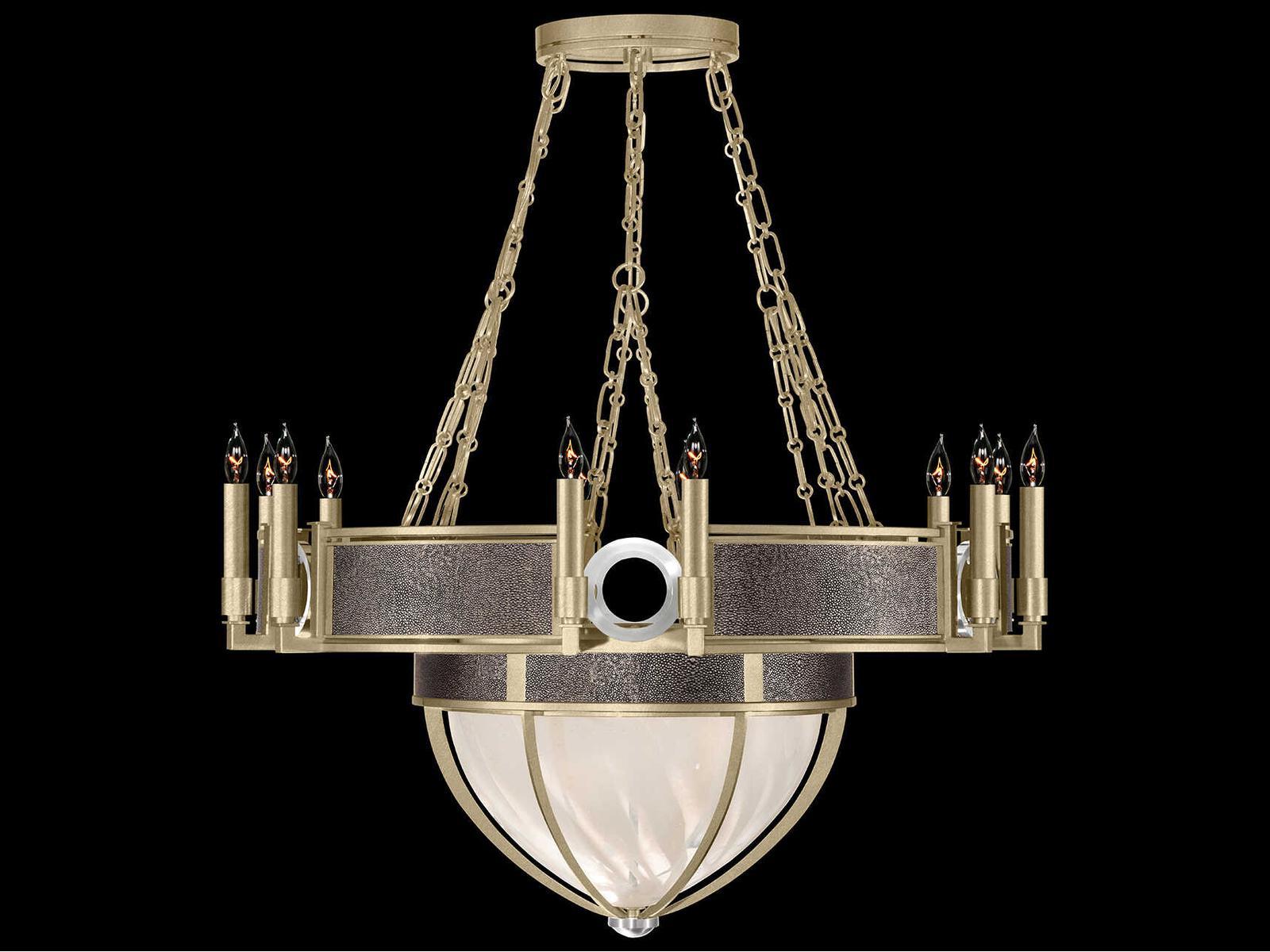 Fine Art Handcrafted Lighting Mirage 15-Light Traditional Candelabra Chandelier