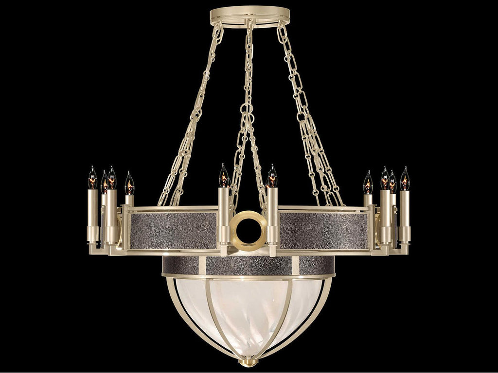 Fine Art Handcrafted Lighting Mirage 15-Light Champagne Gold Traditional Candelabra Chandelier