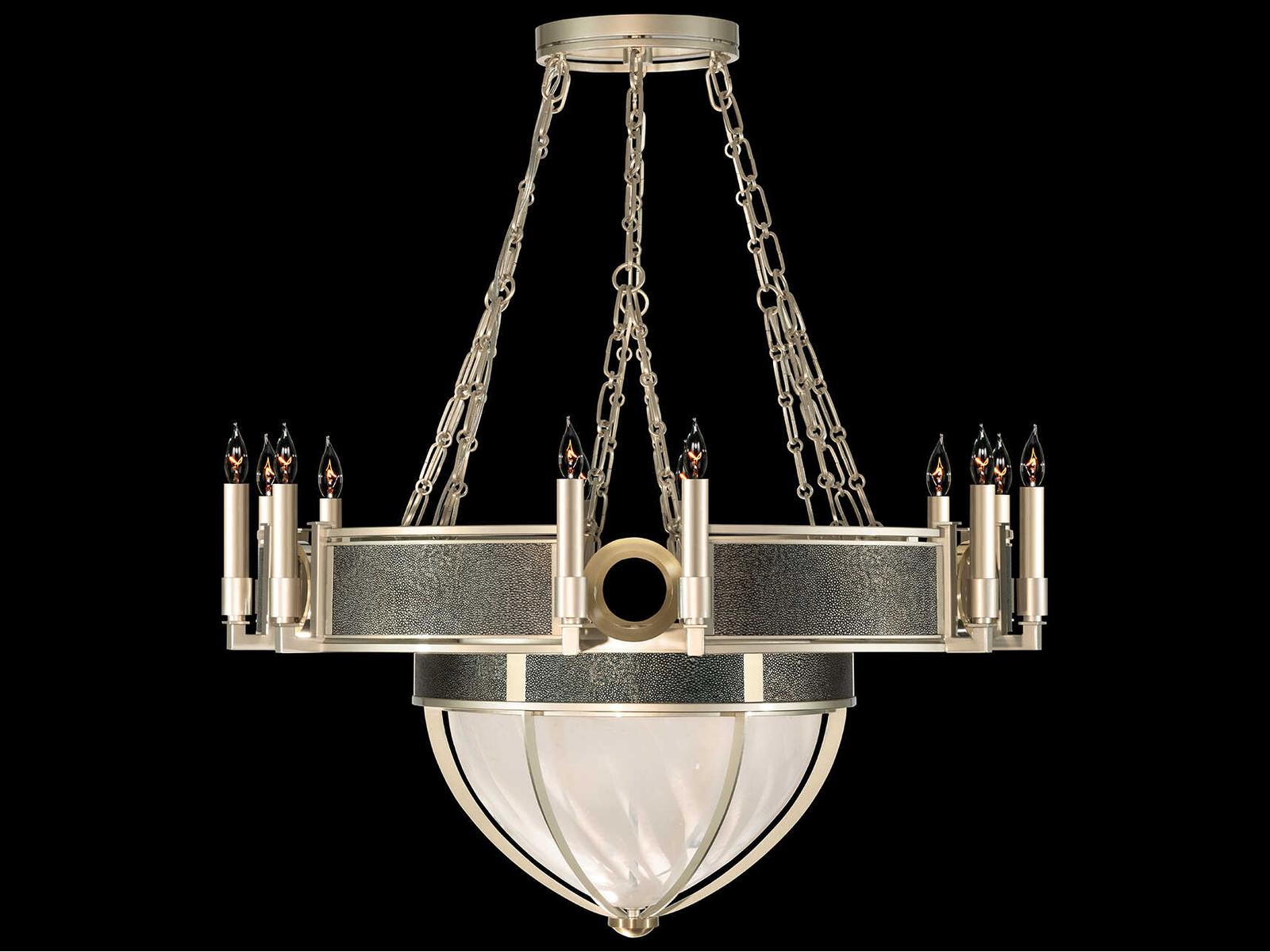 Fine Art Handcrafted Lighting Mirage 15-Light Champagne Gold Traditional Candelabra Chandelier