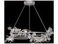 Fine Art Handcrafted Lighting Volare 18-Lights Silver Round Chandelier