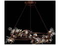 Fine Art Handcrafted Lighting Volare 20-Lights Bronze LED Round Chandelier