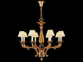 Fine Art Handcrafted Lighting Mariner Luxury 8-Light French Gold Traditional Chandelier