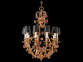 Fine Art Handcrafted Lighting 10-Light Mariner Luxury Chandelier in French Gold