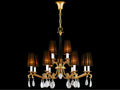 Fine Art Handcrafted Lighting 12-Light Mariner Luxury Traditional Chandelier French Gold