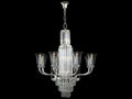 Fine Art Handcrafted Lighting Mariner Luxury 15-Light Polished Silver Traditional Chandelier