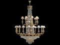 Fine Art Handcrafted Lighting 51-Light Mariner Luxury Candelabra Chandelier Antique Gold Plated
