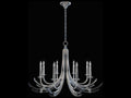 Fine Art Handcrafted Lighting Trevi 8-Light Candelabra Chandelier