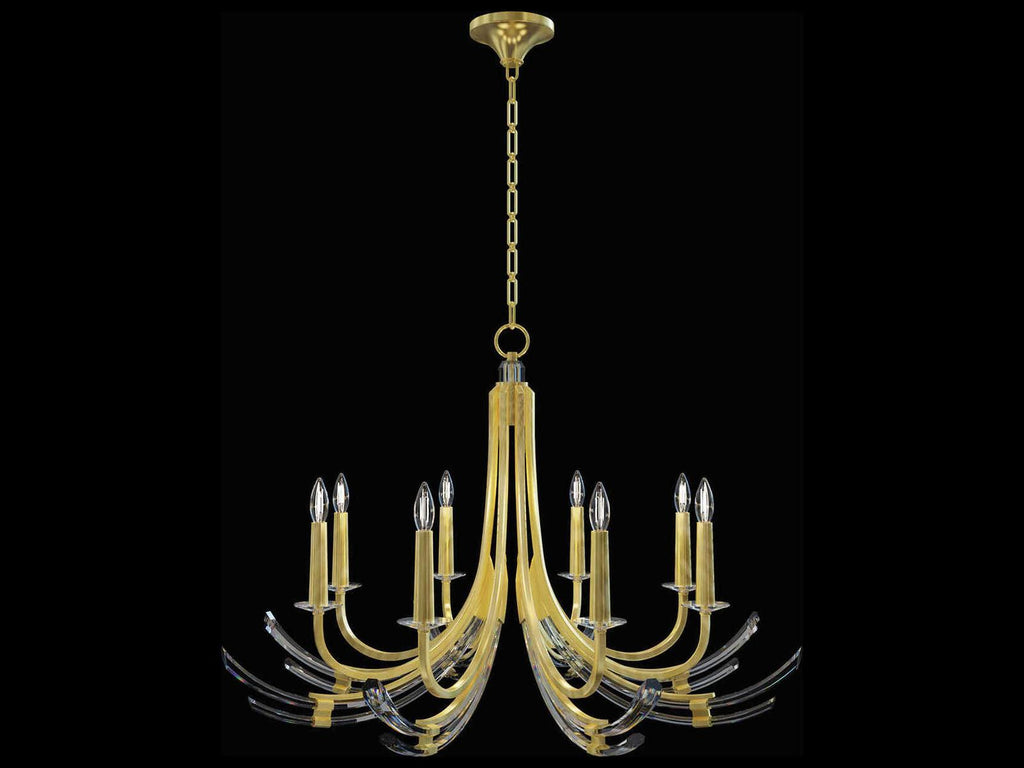 Fine Art Handcrafted Lighting Trevi 8-Light Candelabra Chandelier