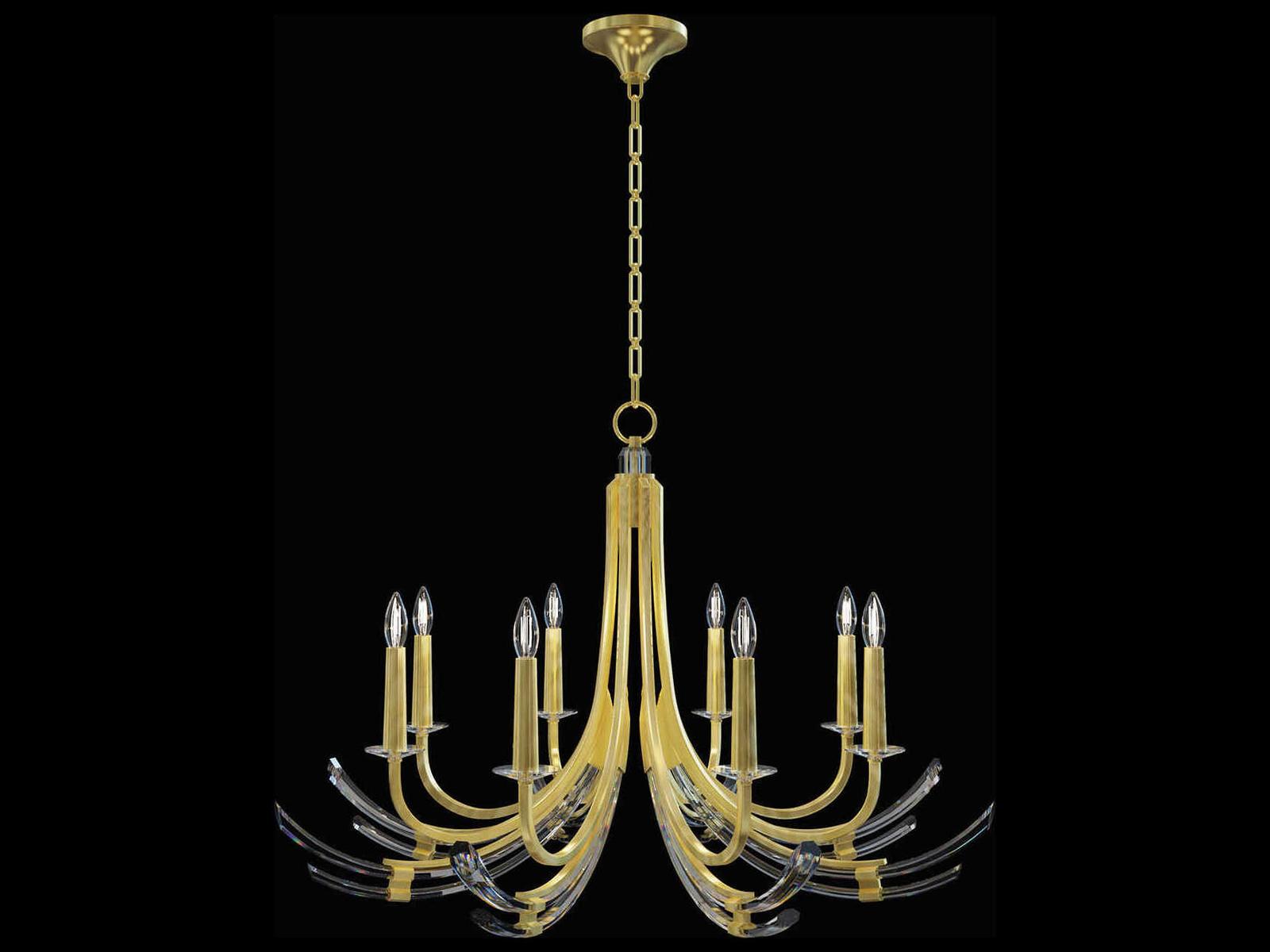Fine Art Handcrafted Lighting Trevi 8-Light Candelabra Chandelier