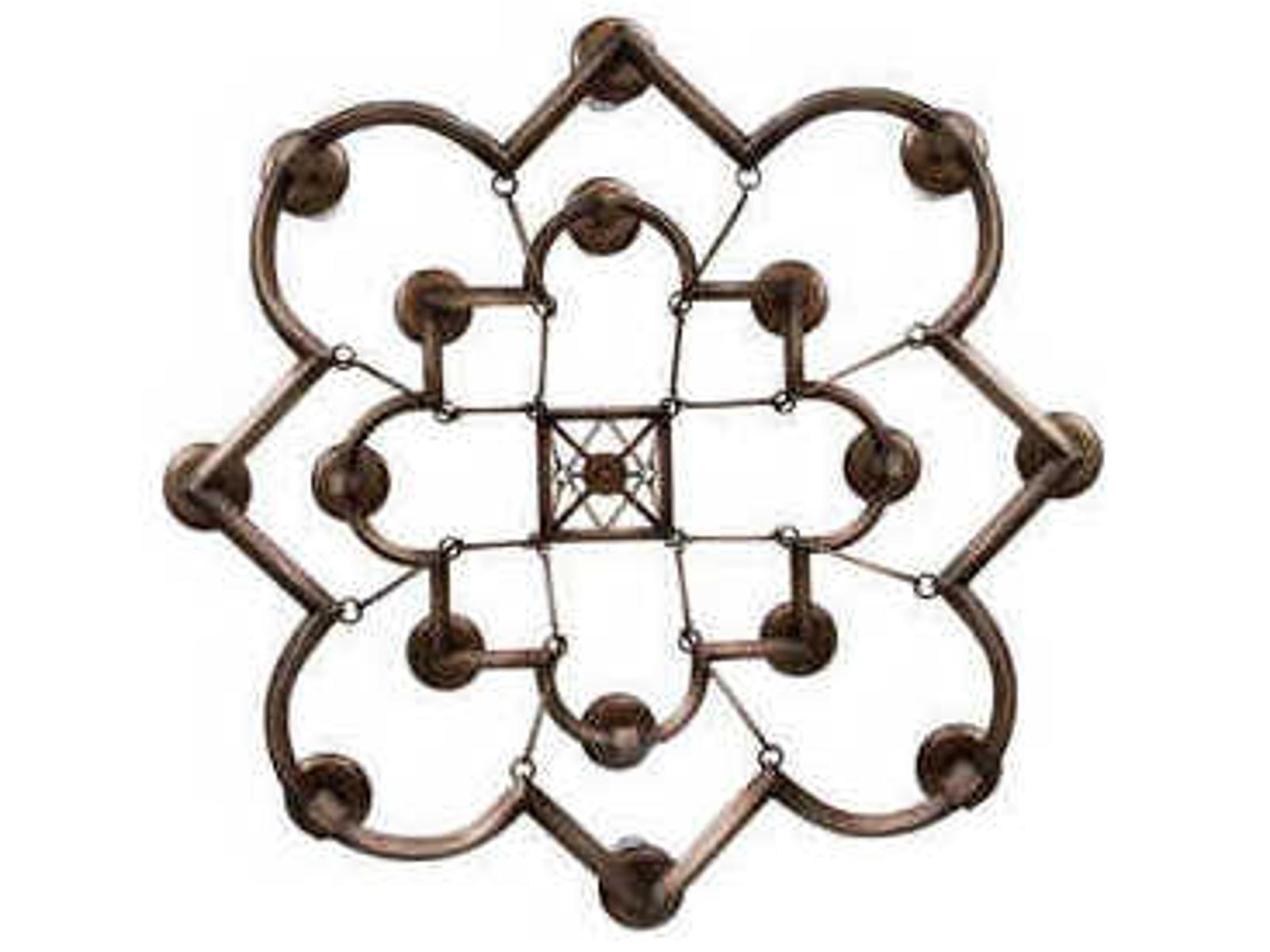 Fine Art Handcrafted Lighting Liaison 16-Light Bronze Candelabra Tiered Chandelier
