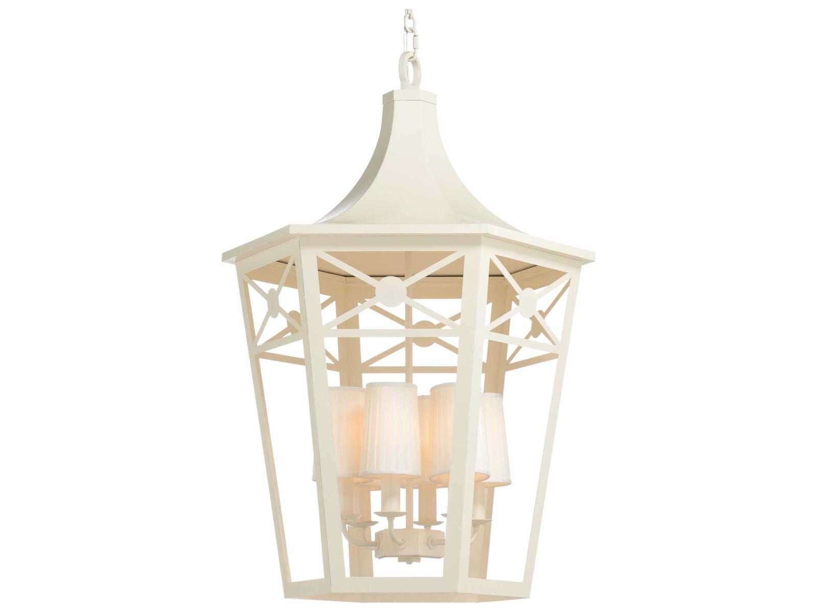 Frederick Cooper Matthew Frederick International Lantern Pendant in White