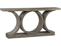 Monogram Rectangular Wood Console Table