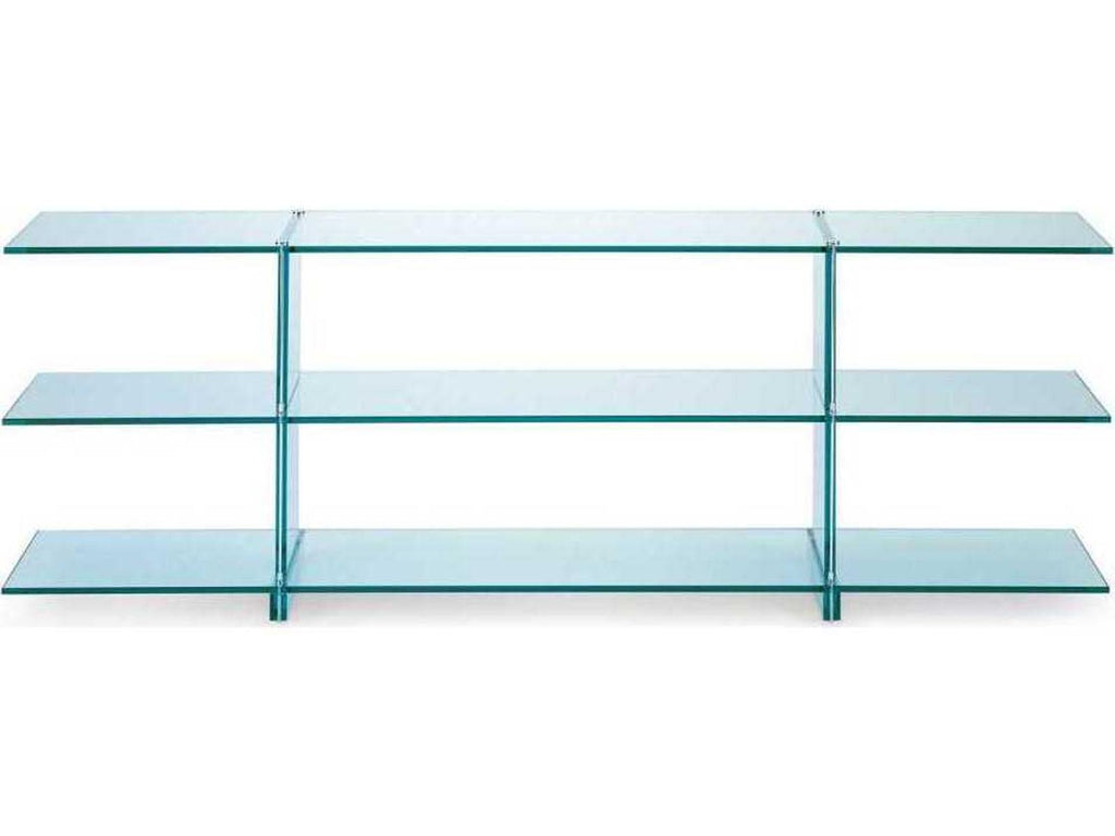 Teso Rectangular Float Glass Console Table by Renzo Piano