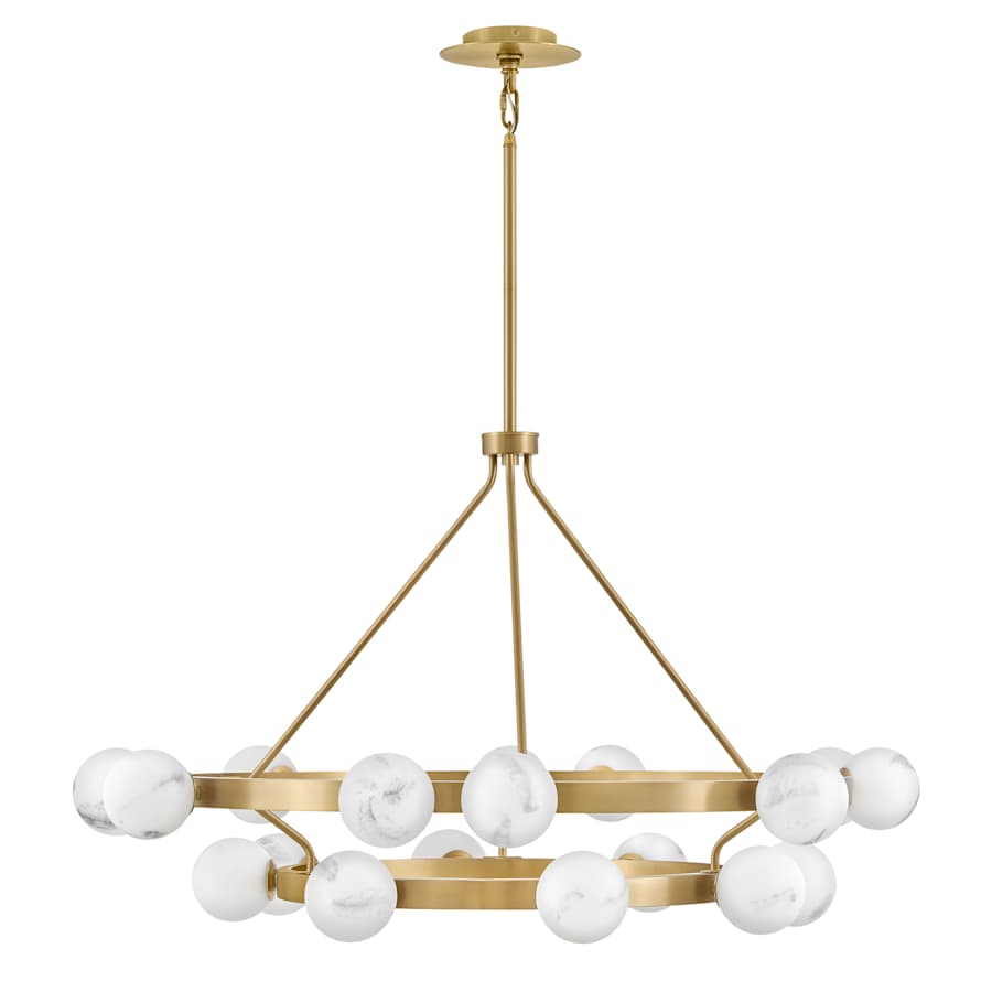 Fredrick Ramond Selene 18 Light 48" Wide Ring Chandelier