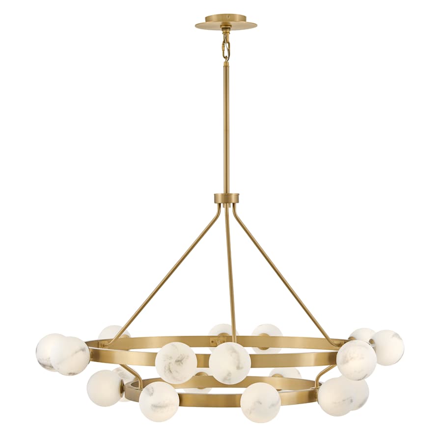 Fredrick Ramond Selene 18 Light 48" Wide Ring Chandelier