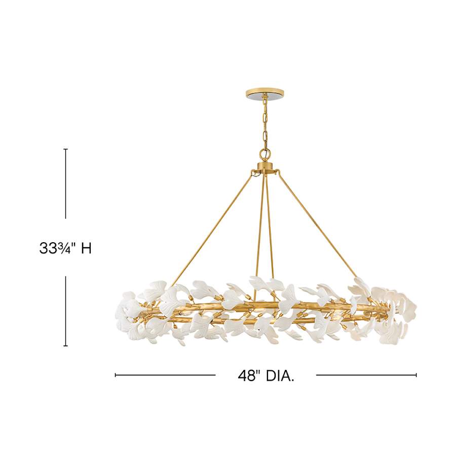 Fredrick Ramond Audra 8 Light 48" Wide Ring Chandelier