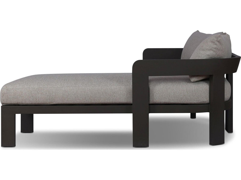 Pembrook 2-Piece Right Facing Outdoor Sectional Sofa in Concha Fog