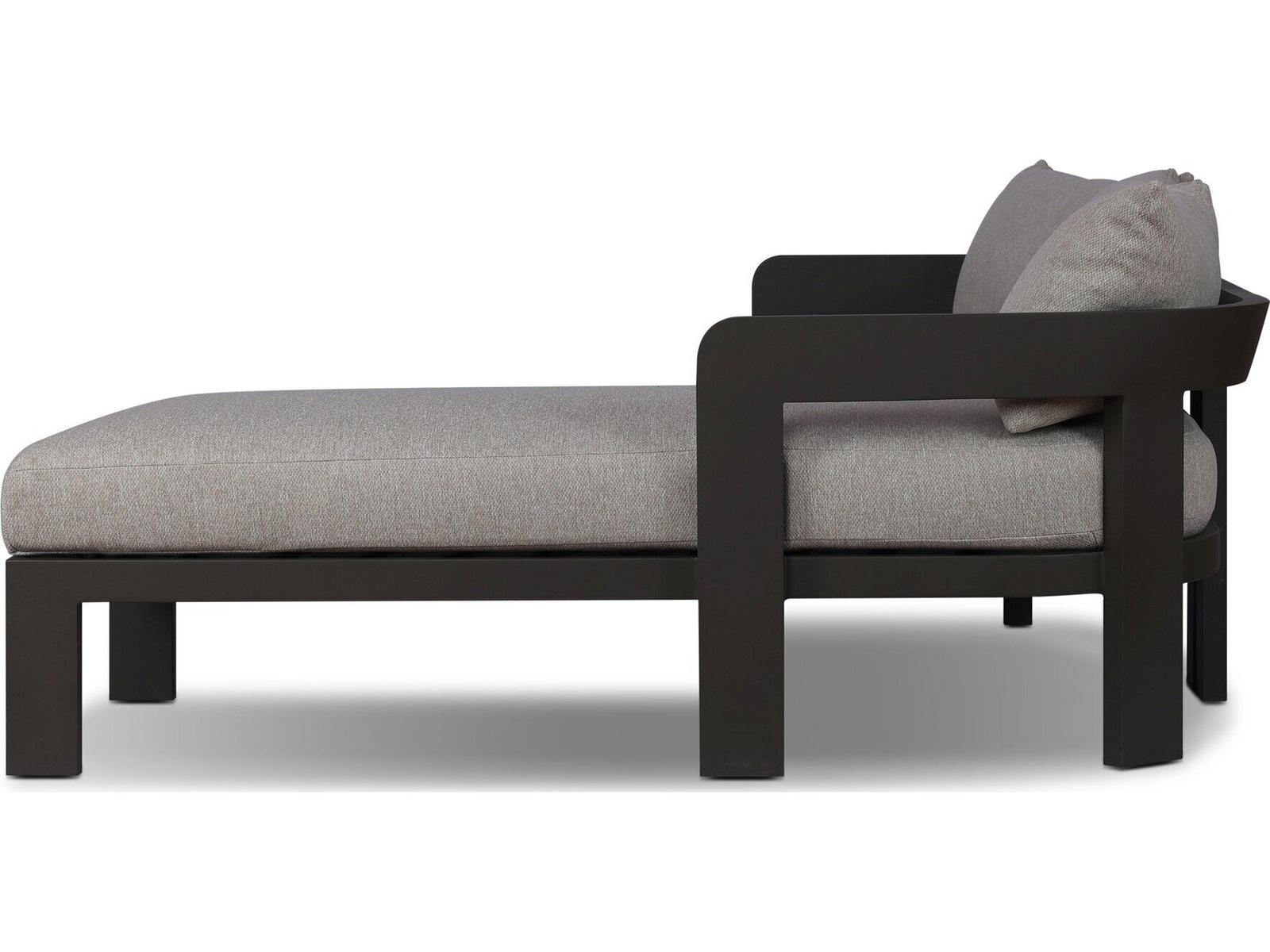Pembrook 2-Piece Right Facing Outdoor Sectional Sofa in Concha Fog