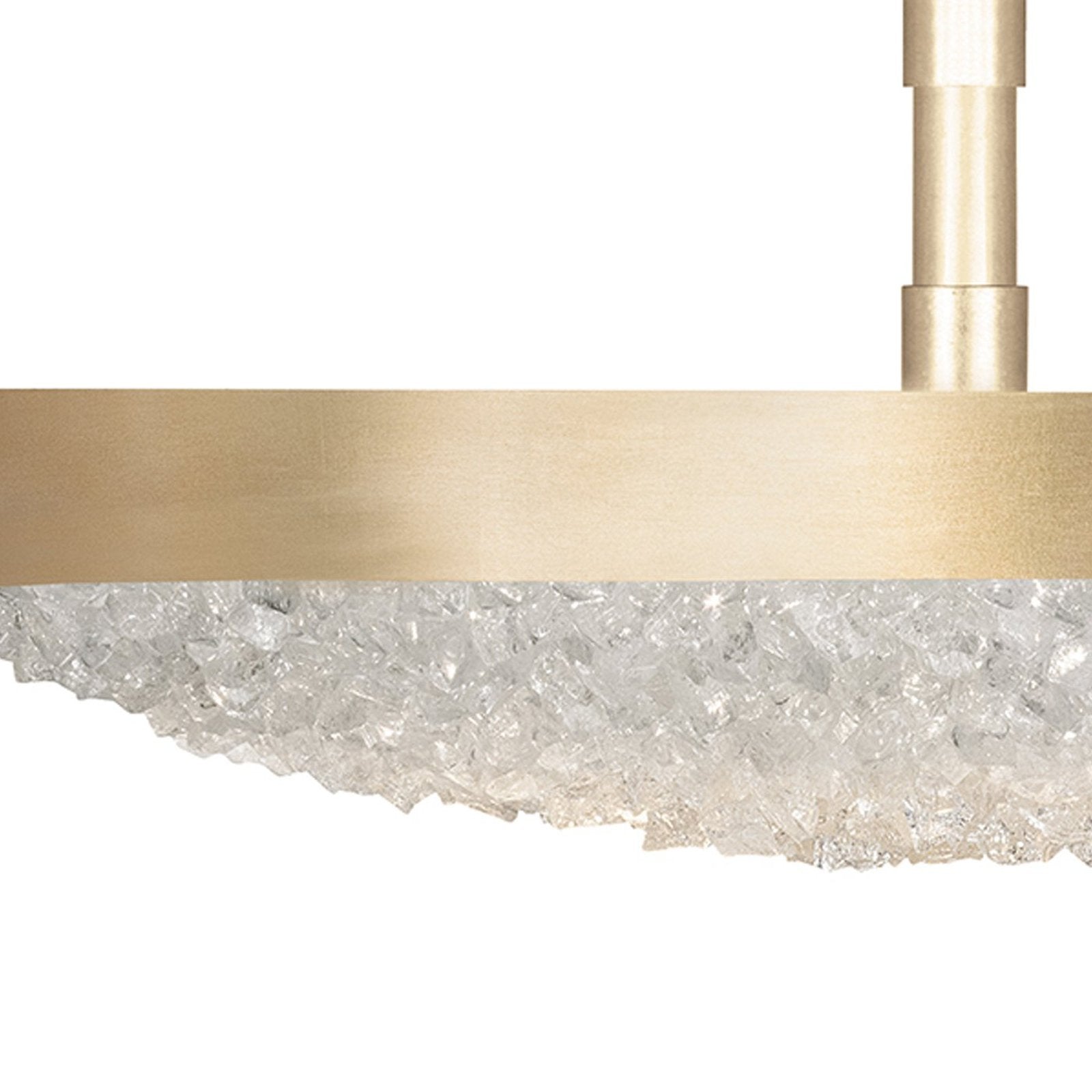 Fine Art Arctic Halo 20" Round Semi Flush Mount