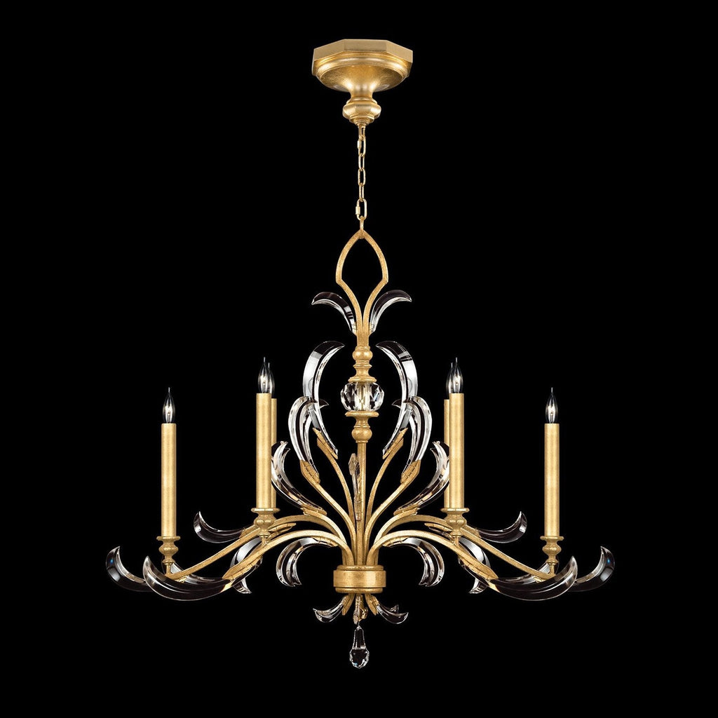 Fine Art Beveled Arcs 44" Chandelier